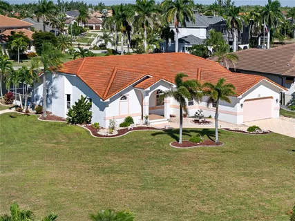 a view of a lake with a building in the background
