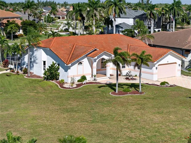 a view of a lake with a building in the background