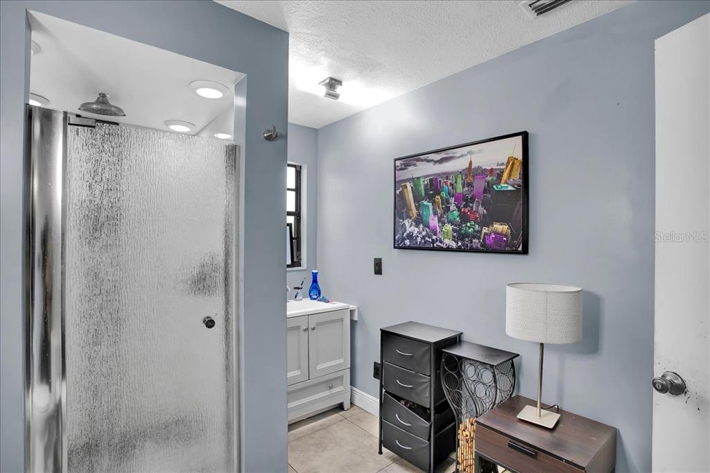 6124 Lynn Road Tampa, FL 33625 - Photo 81 of 84 a view of a workspace with furniture and a bathroom