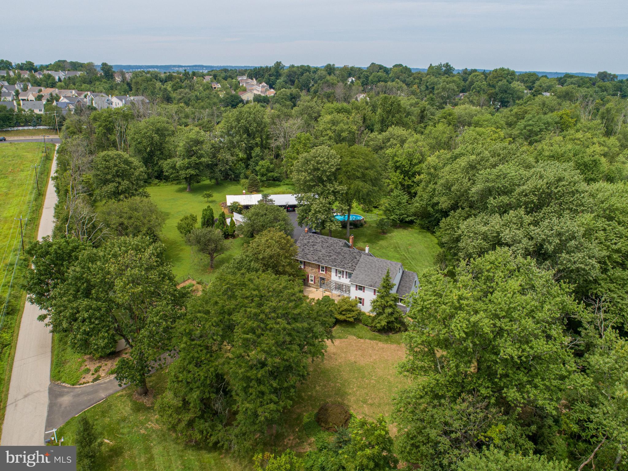 3751 Detweiler Road Chalfont, PA 18914 - Photo 14 of 61 Aerial Looking West