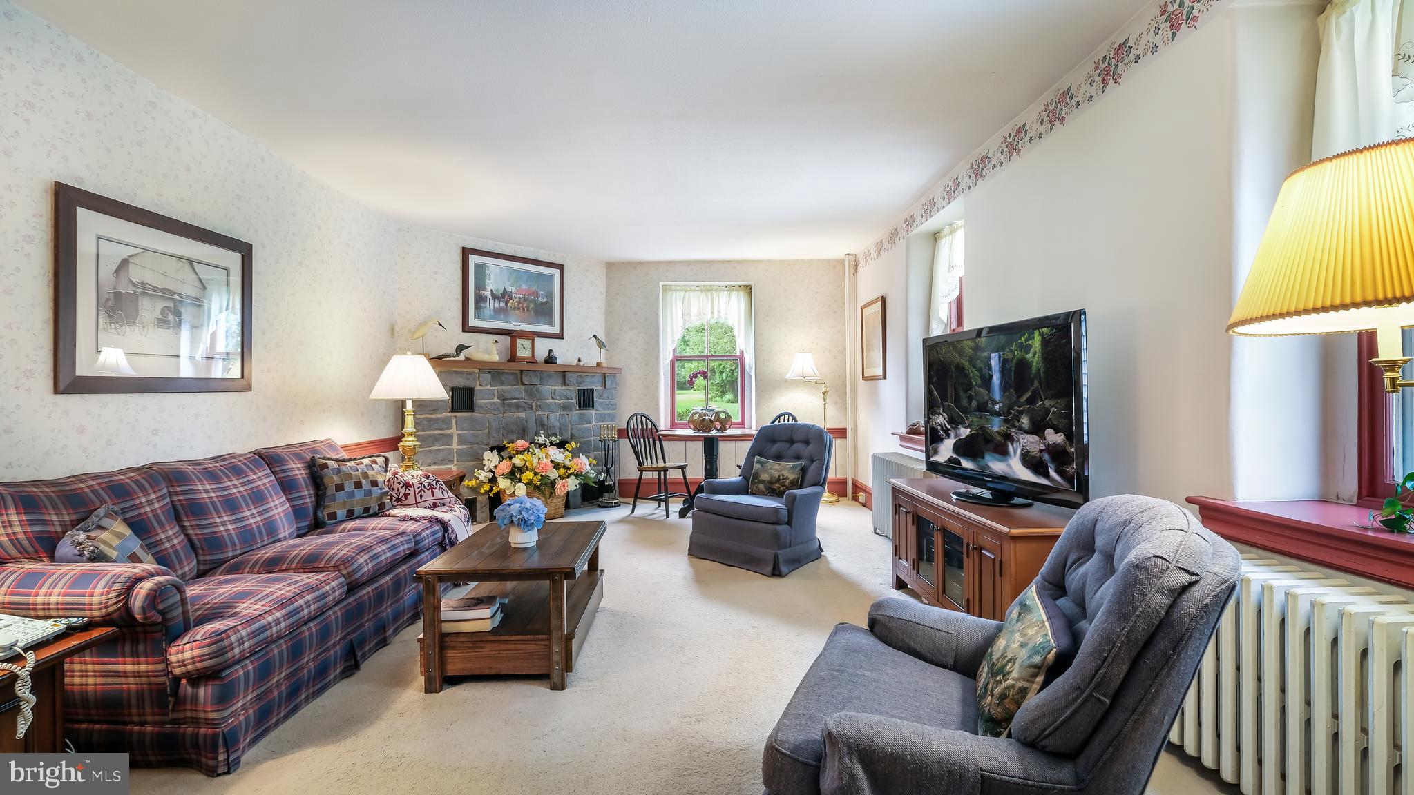 3751 Detweiler Road Chalfont, PA 18914 - Photo 22 of 61 Family Room w/Corner Stone Fireplace