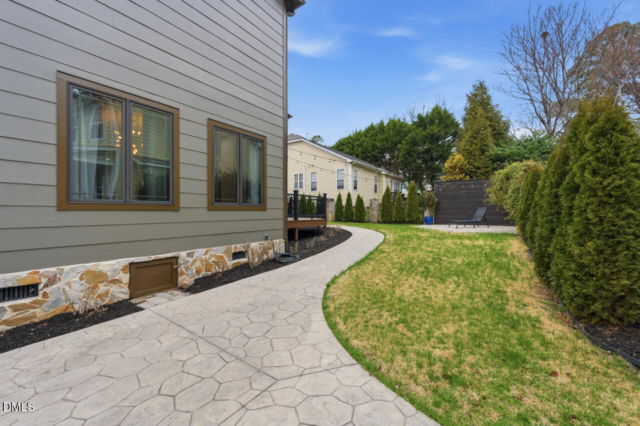 3315 Denada Path Durham, NC 27707 - Photo 56 of 74 a view of a house with a yard