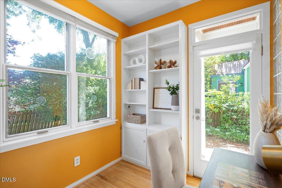 530 Elm Street Raleigh, NC 27604 - Photo 12 of 47 a view of a living room with a large window