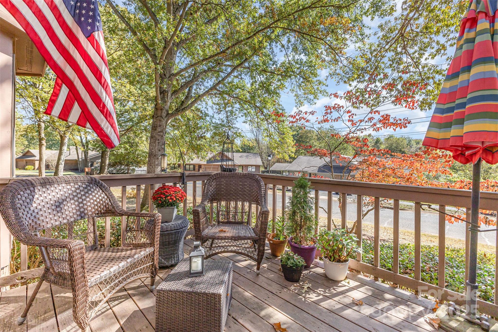 2762 Victory Court, Unit F8 Fort Mill, SC 29715 - Photo 22 of 27 a view of two chairs and table in the balcony