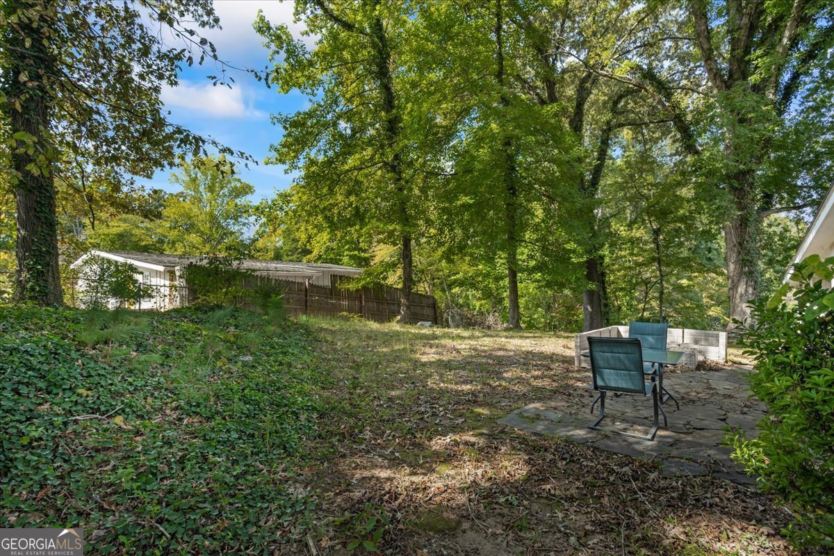 2316 Dorsey Avenue East Point, GA 30344 - Photo 24 of 25 a backyard of a house with table and chairs