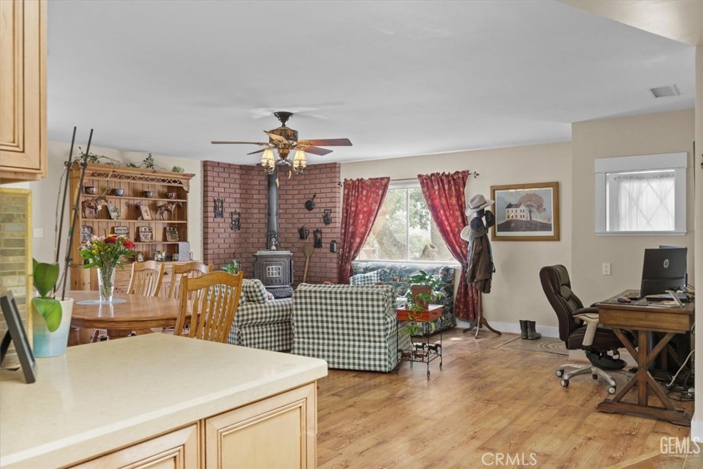 21564 Pine Tree Road Caliente, CA 93518 - Photo 19 of 48 a view of a livingroom with workspace and a window