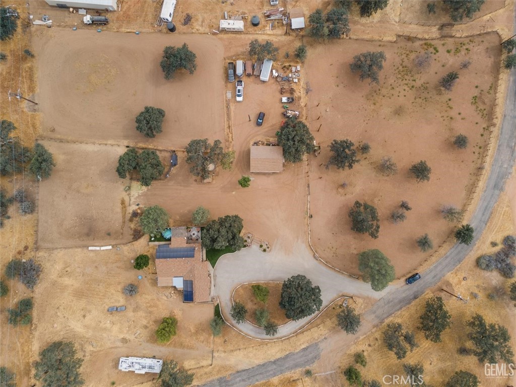 21564 Pine Tree Road Caliente, CA 93518 - Photo 6 of 48 an aerial view of a house with a yard