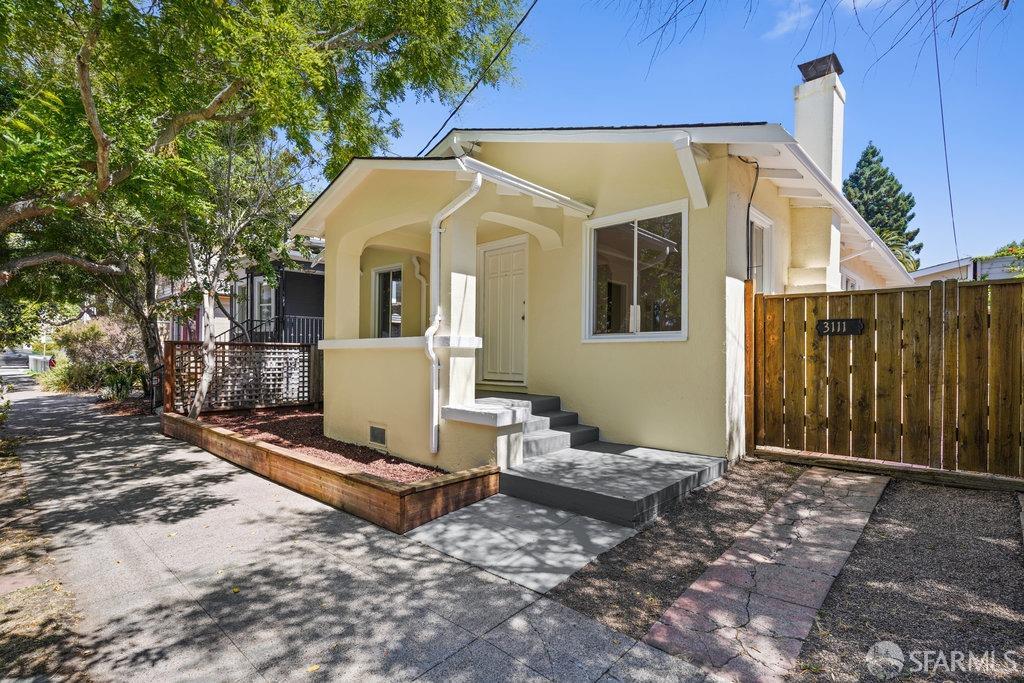 3111 Wheeler Street Berkeley, CA 94705 - Photo 43 of 44 a front view of a house with a yard