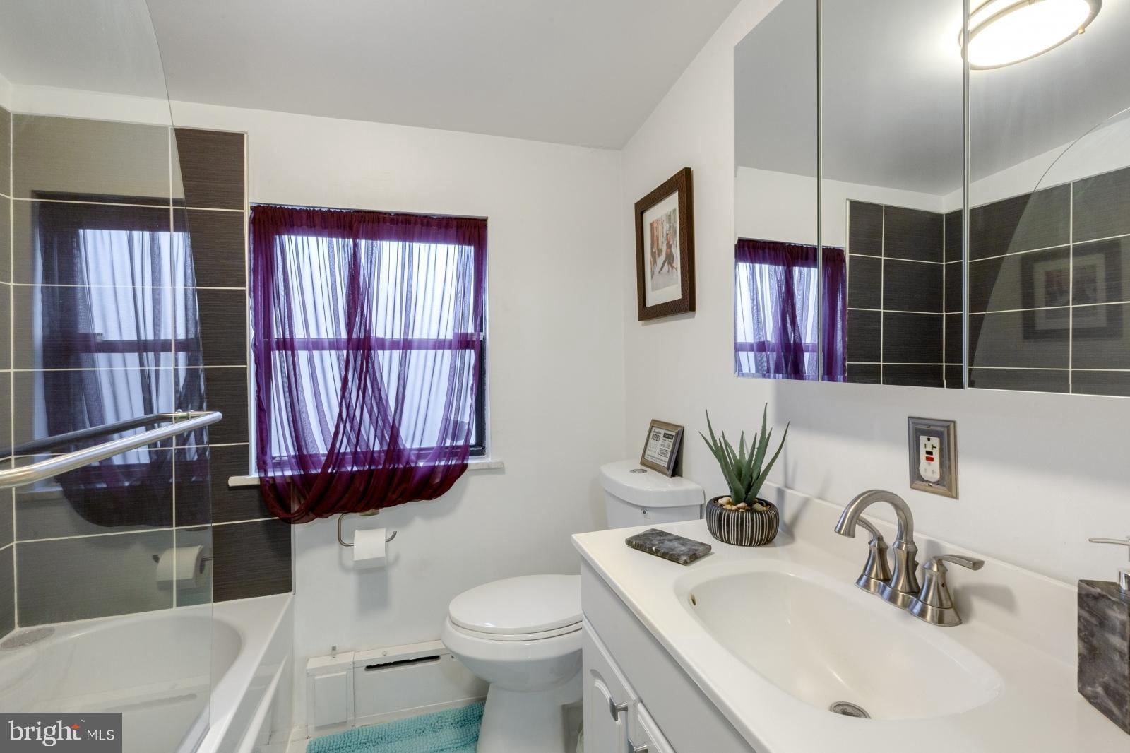 1006 Morris Street Philadelphia, PA 19148 - Photo 15 of 24 a bathroom with a sink a toilet and shower