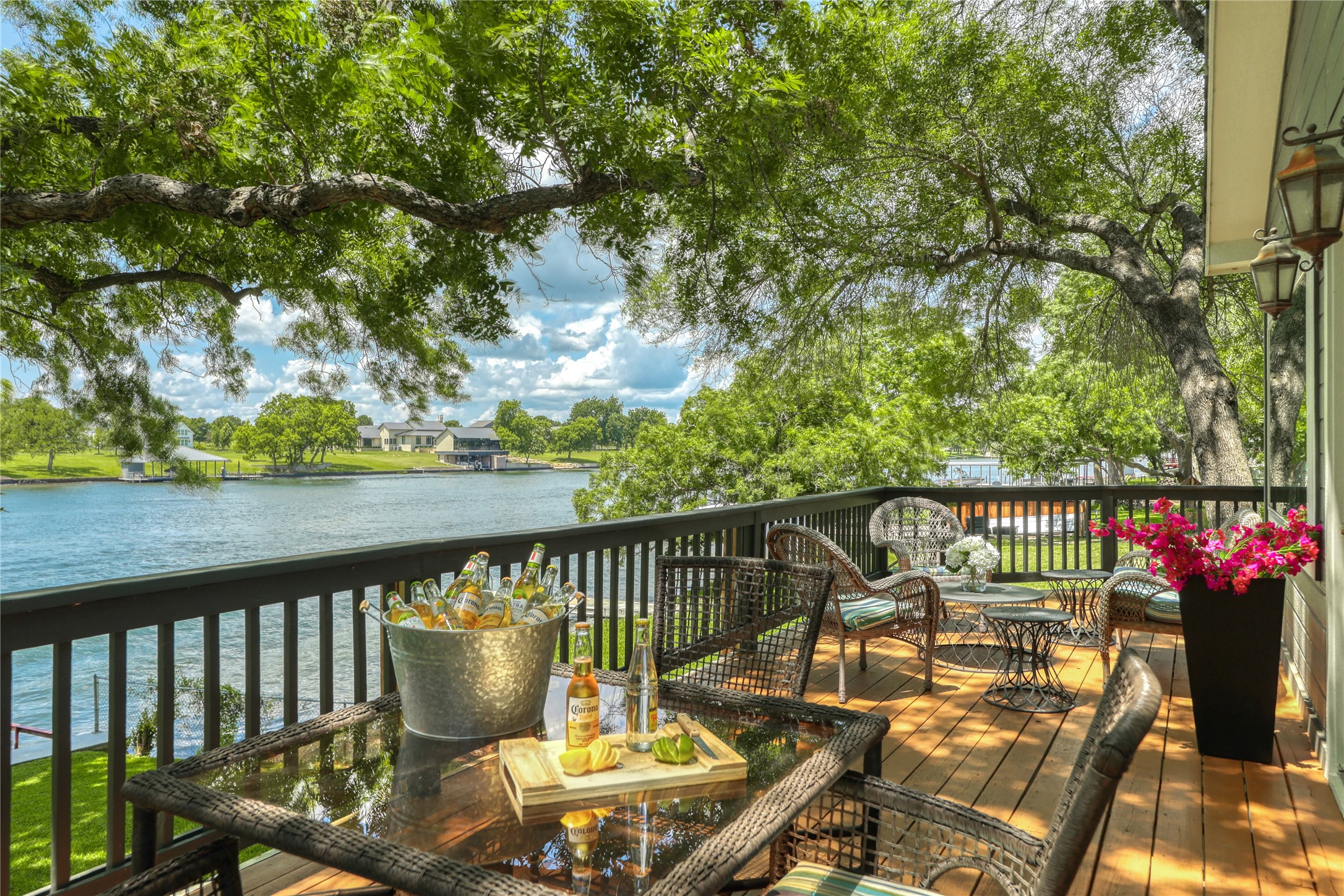 525 Ellen Williams Loop Kingsland, TX 78639 - Photo 5 of 36 a view of balcony with furniture