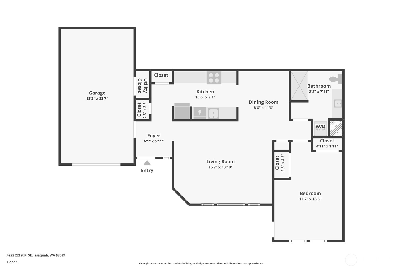 4222 221st Place Southeast, Unit 1081 Issaquah, WA 98029 - Photo 31 of 40 a picture of a wall with a white wall