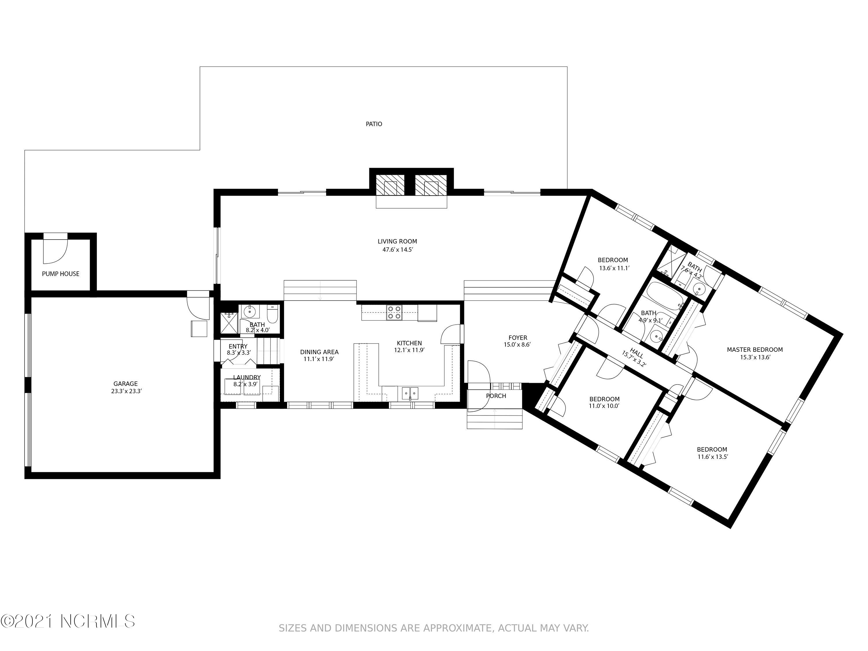 2430 Beattys Bridge Road Atkinson, NC 28421 - Photo 89 of 89 2430BeattysBridgefloorplan