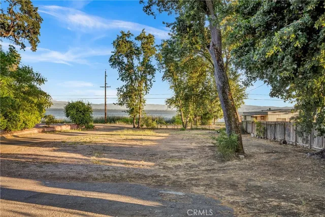 front view of a house with a trees