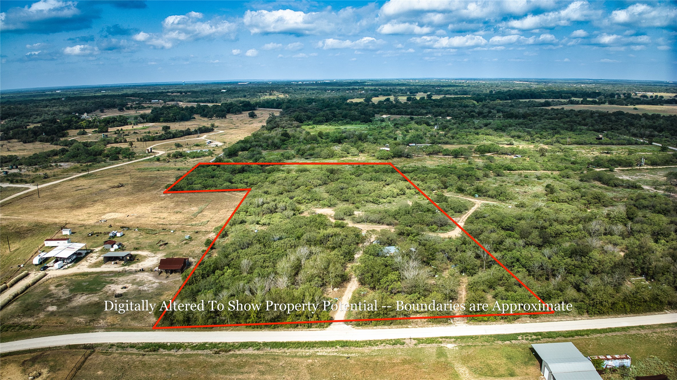 2900 Salt Flat Road Luling, TX 78648 - Photo 17 of 17 Mature trees and open pasture land offer a private rural setting with endless development possibilities.