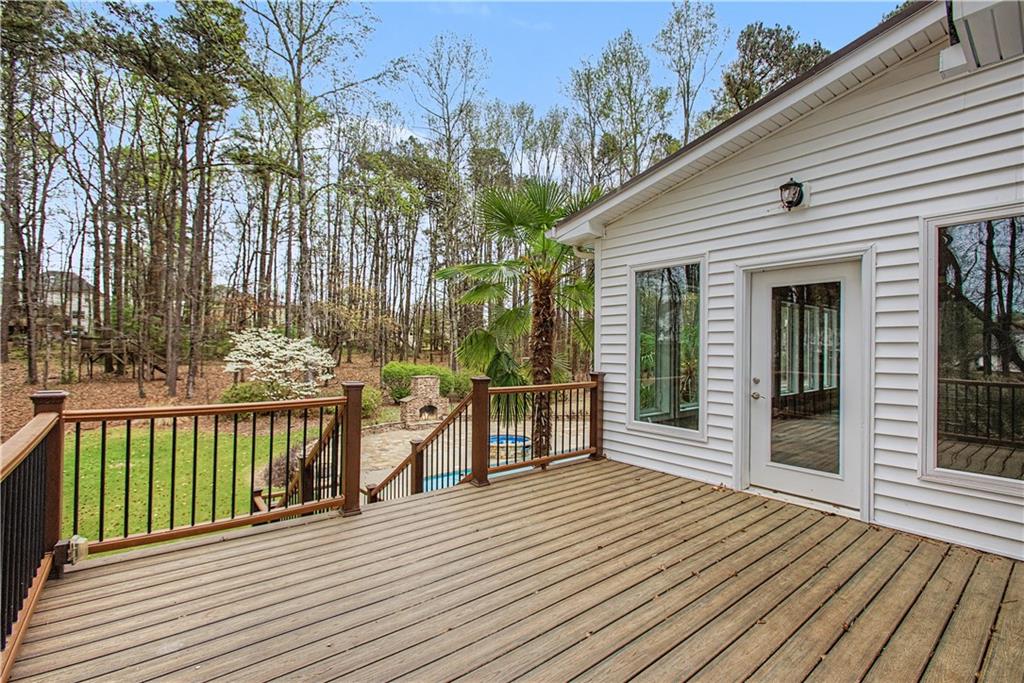 3045 Camp Branch Road Buford, GA 30519 - Photo 72 of 76 a view of a house with a balcony