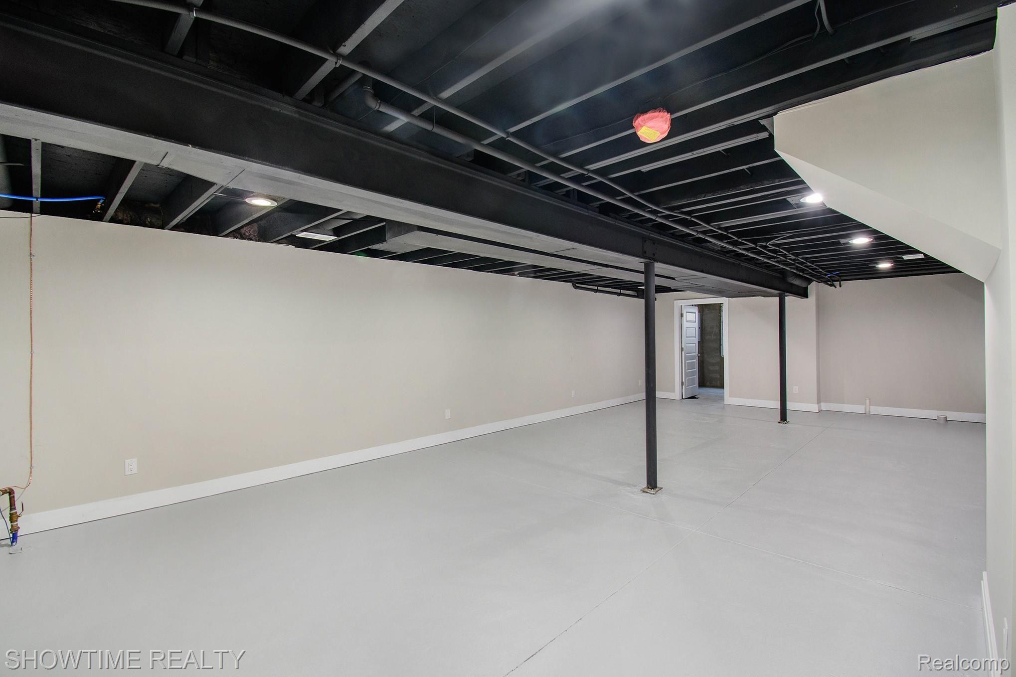 1945 Martin Road Ferndale, MI 48220 - Photo 20 of 27 Finished, insulated, basement prepped for bathroom