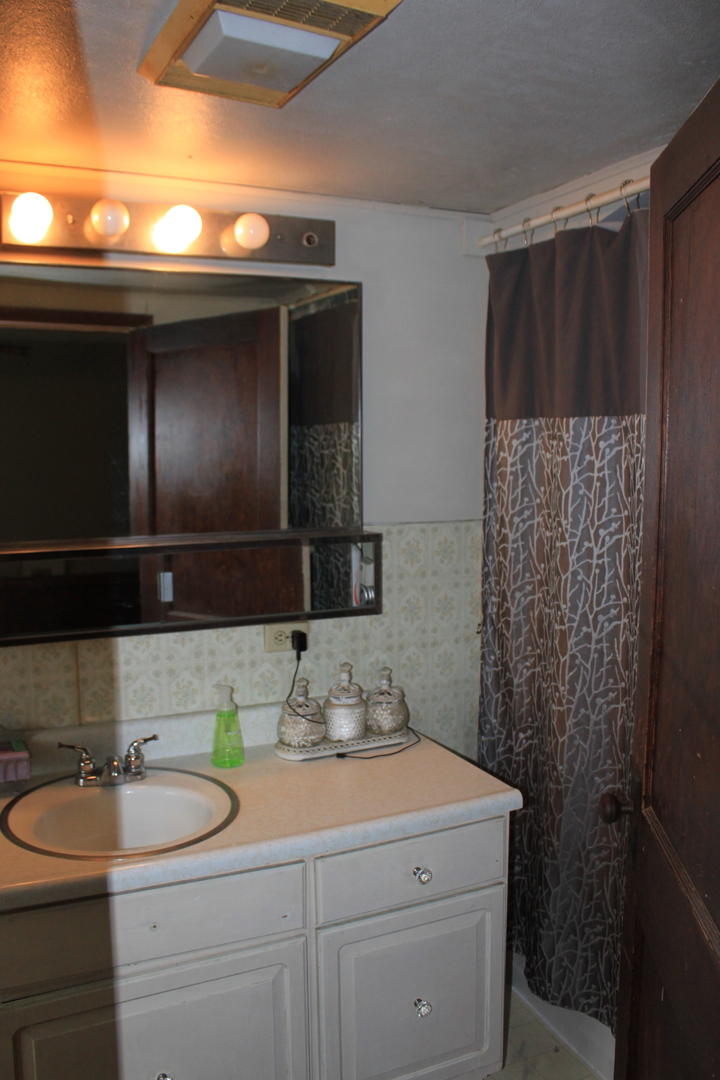 26585 Clark Road Sterling, IL 61081 - Photo 8 of 14 a bathroom with a sink and a mirror