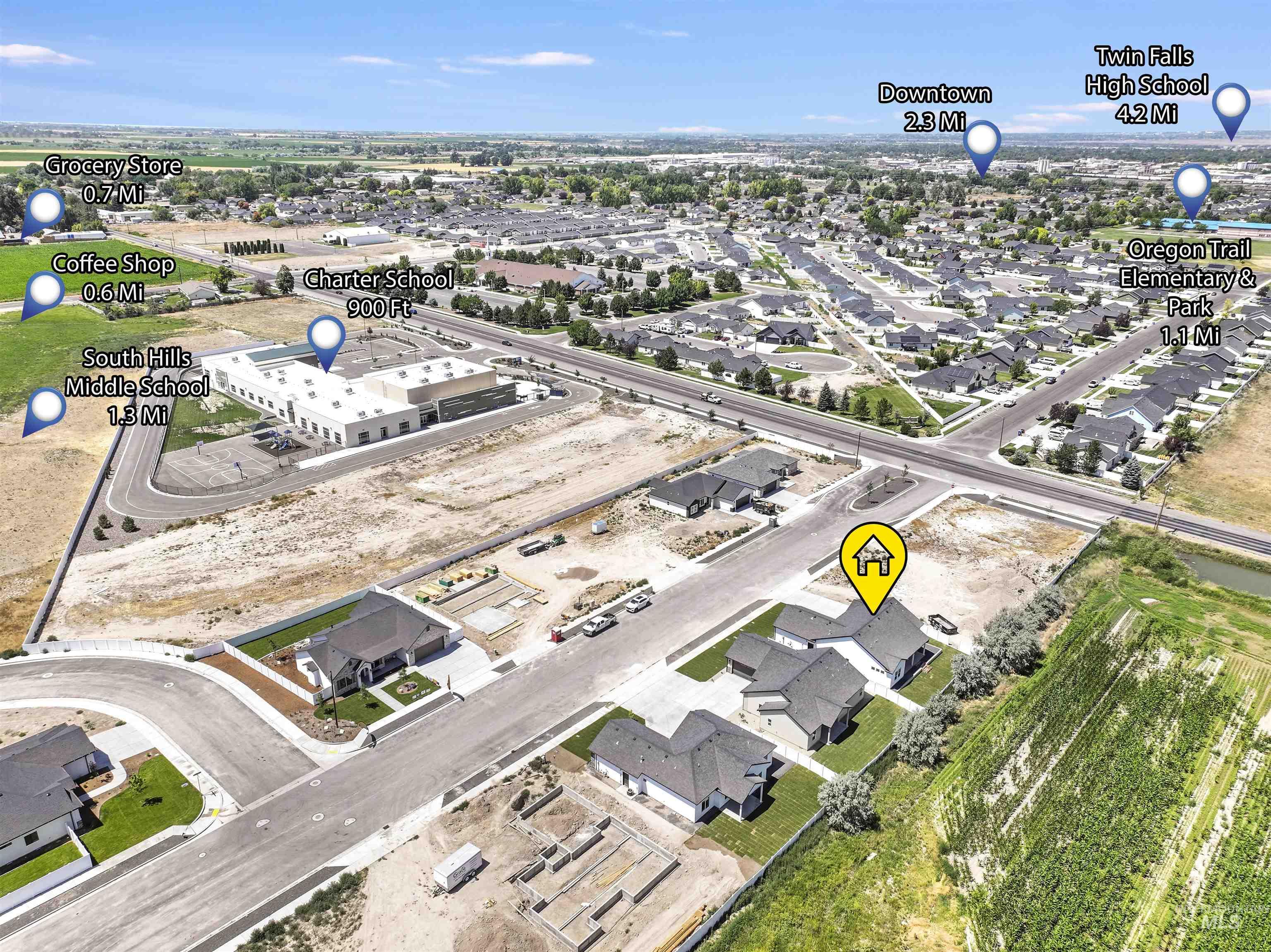 941 Gregory Way Twin Falls, ID 83301 - Photo 35 of 40 Drone / aerial view