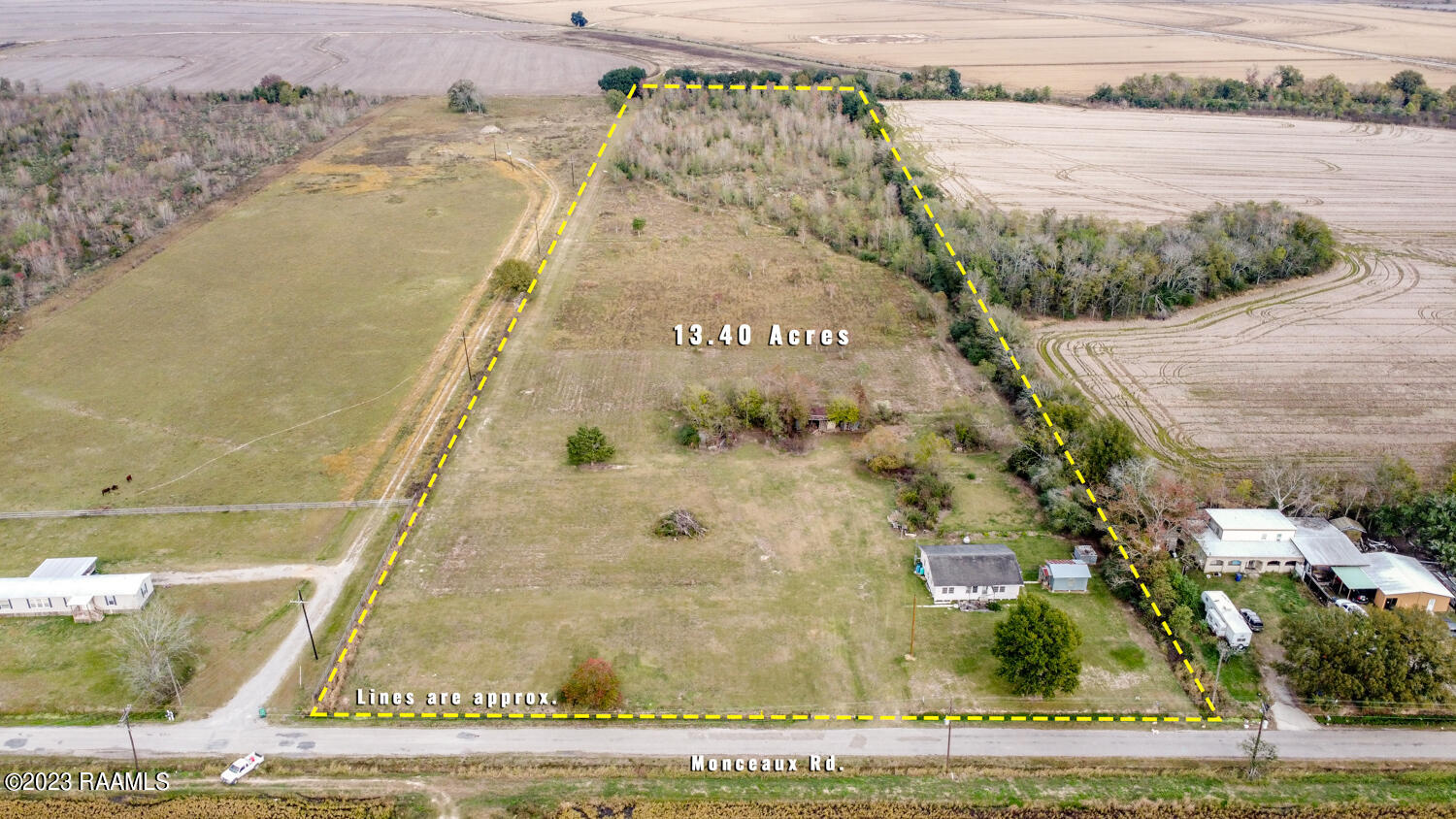 339 Monceaux Road Crowley, LA 70526 - Photo 6 of 11 339 Monceaux Aerials-1