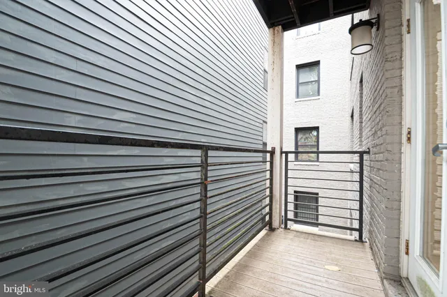 a view of a house with a door