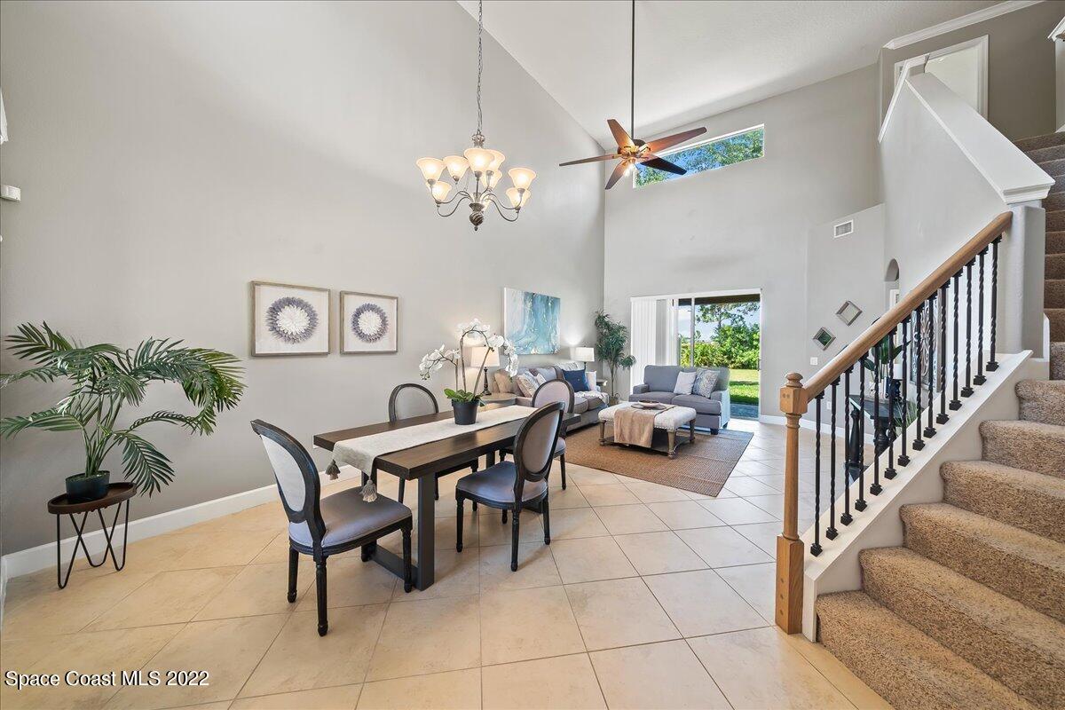 3126 Arden Circle Melbourne, FL 32934 - Photo 6 of 31 a view of a livingroom and dining room