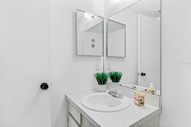 a room with storage and utility