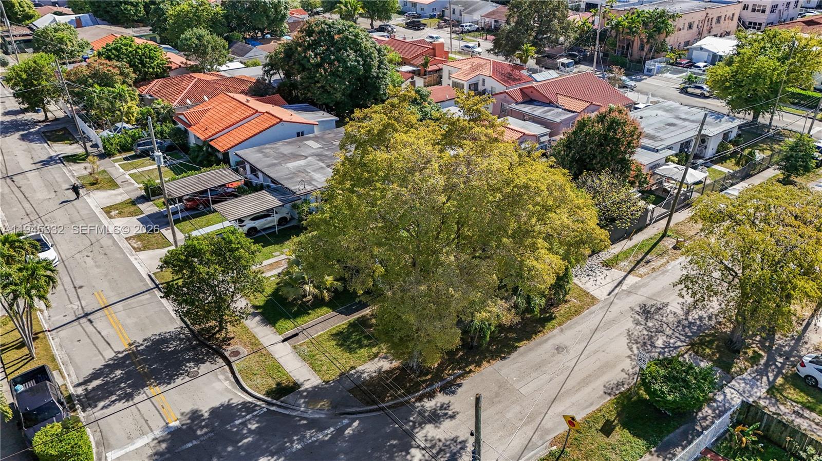 2290 Southwest 2nd Terrace Miami, FL 33135 - Photo 46 of 60 an aerial view of a house with a yard