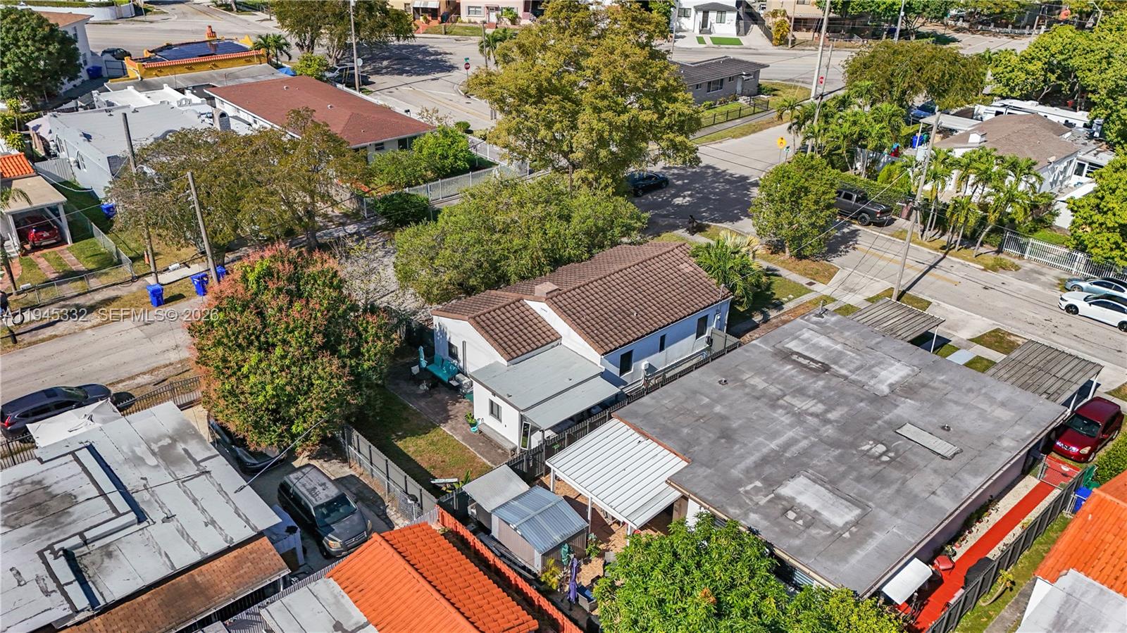 2290 Southwest 2nd Terrace Miami, FL 33135 - Photo 50 of 60 an aerial view of a house with a yard