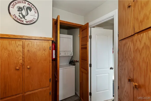 a view of a hallway with elevator