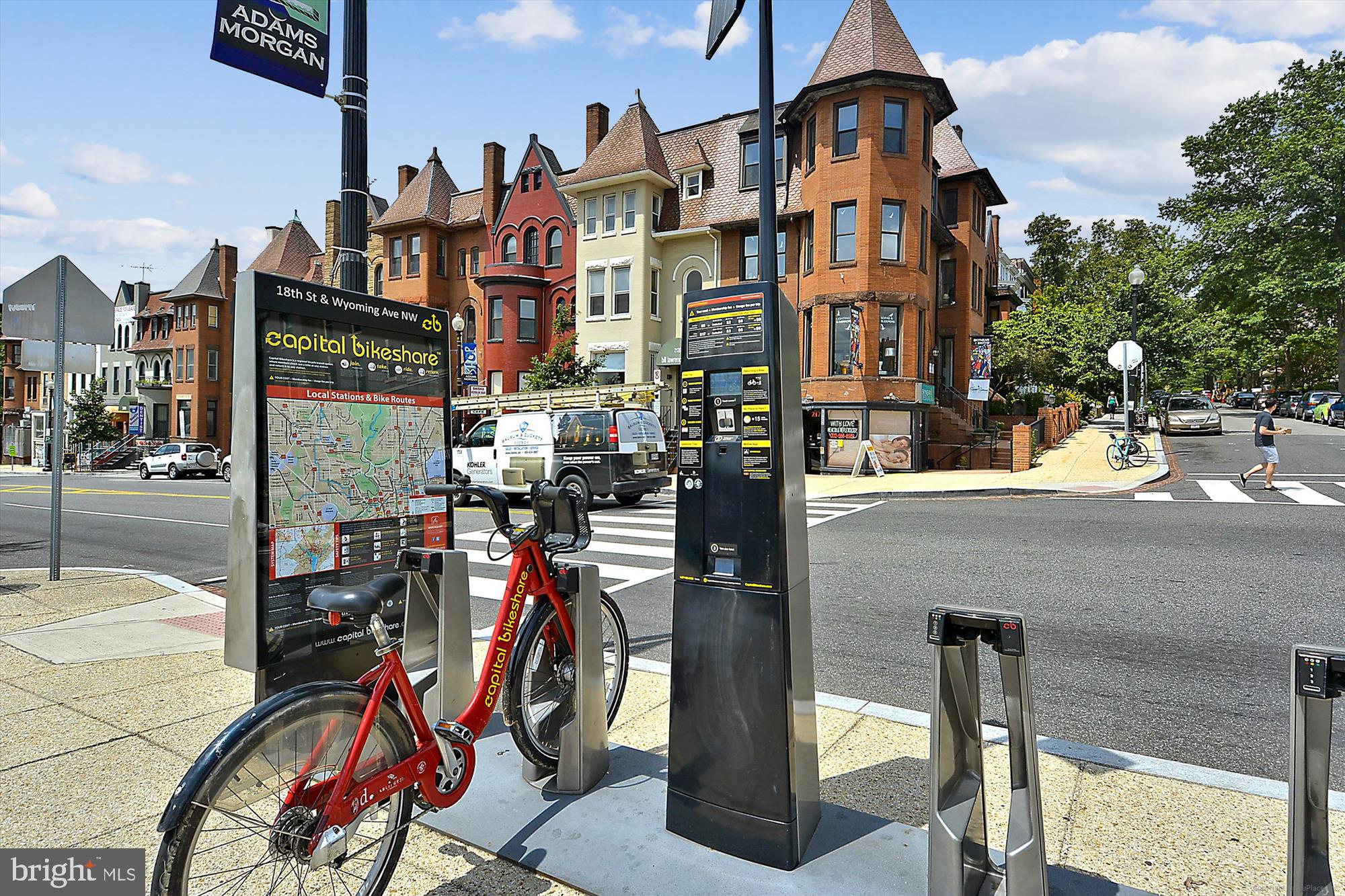 1114 Spring Road Northwest Washington, DC 20010 - Photo 116 of 142 Adams Morgan Capital Bikeshare