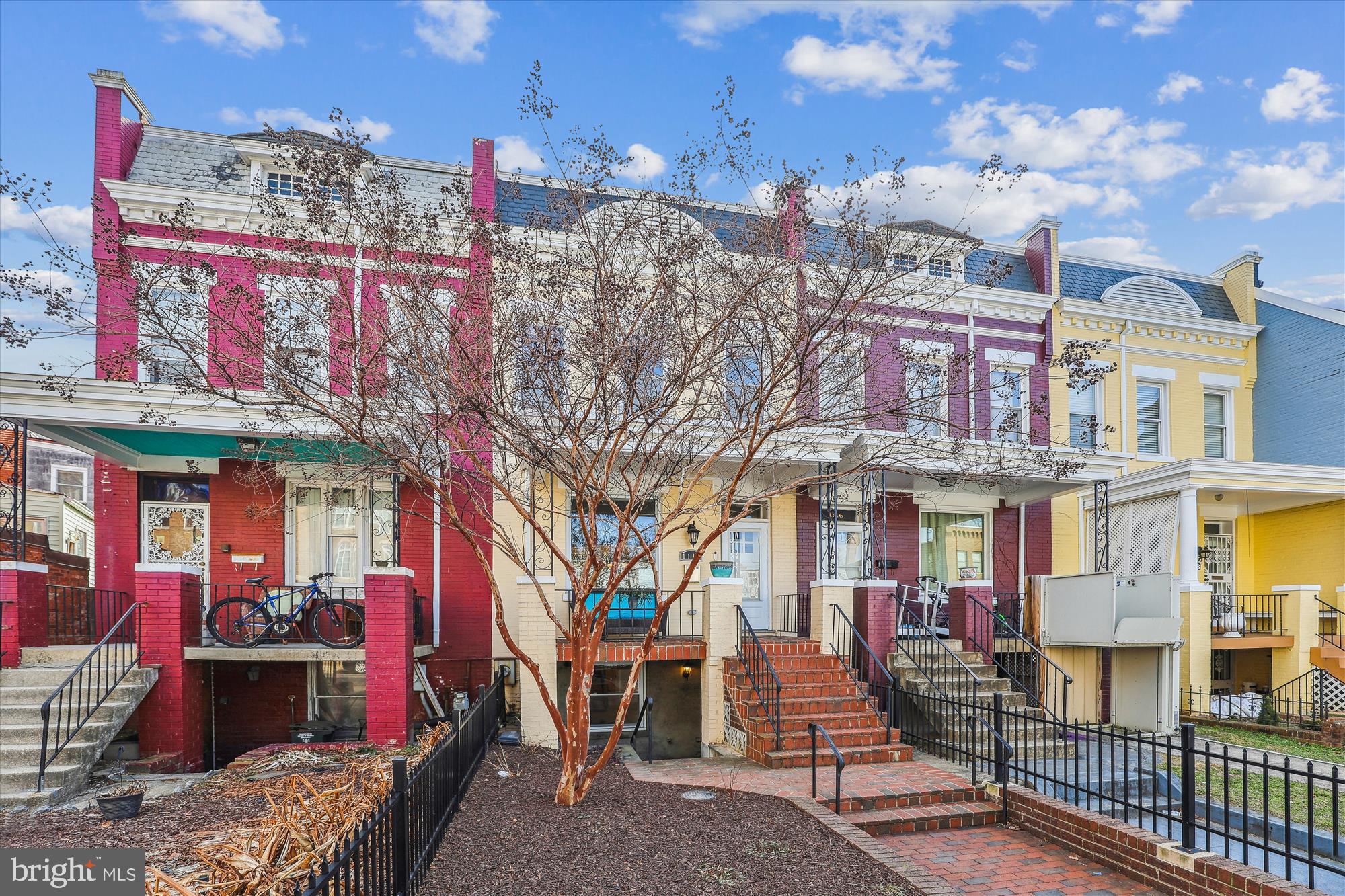 1114 Spring Road Northwest Washington, DC 20010 - Photo 60 of 142 a view of a street with sitting area