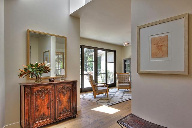 Undisclosed Address Atherton, CA 94027 - Photo 4 of 30 a hallway with a large window in front of it