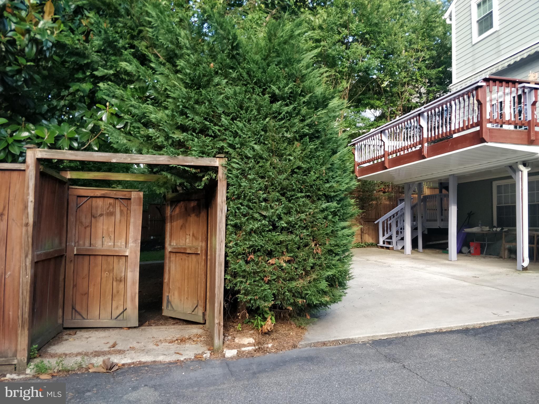 3833 Military Road Northwest Washington, DC 20015 - Photo 8 of 9 Concrete driveway belongs to 3833 Military SFH