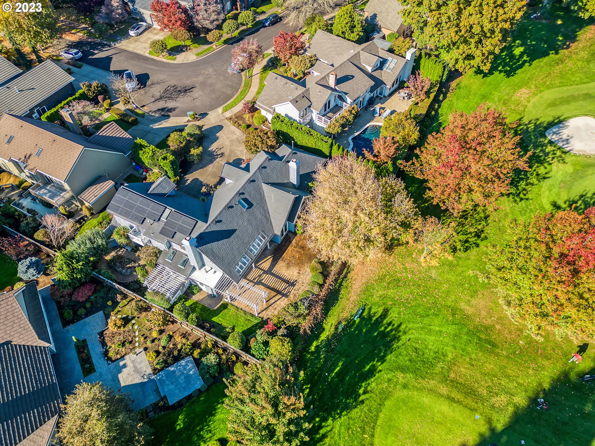 849 Fairway View Drive Eugene, OR 97401 - Photo 39 of 47 an aerial view of residential house with outdoor space