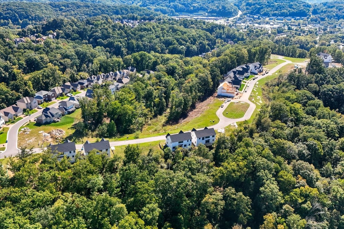 908 Spring Ridge Court Nashville, TN 37221 - Photo 7 of 7 an aerial view of a house with swimming pool and green space