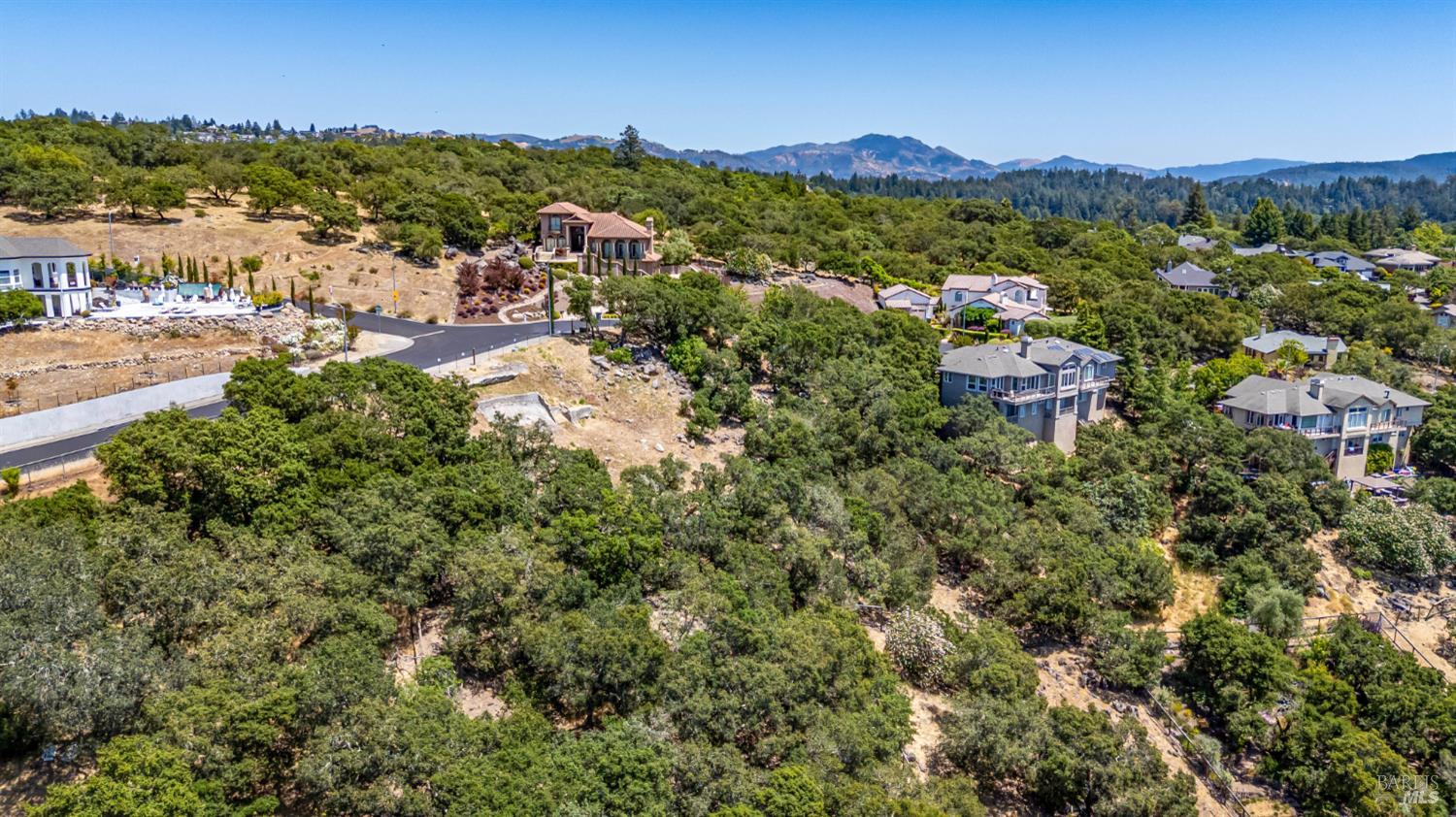3577 Kelsey Knolls Santa Rosa, CA 95403 - Photo 10 of 20 a view of a city with mountains in the background