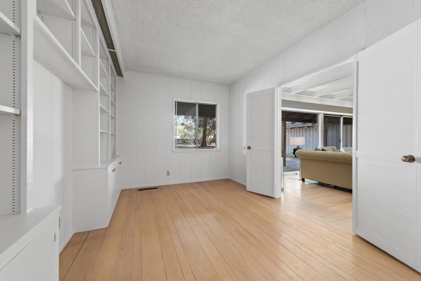 2 Lowery Drive Atherton, CA 94027 - Photo 7 of 32 wooden floor in an empty room with a window