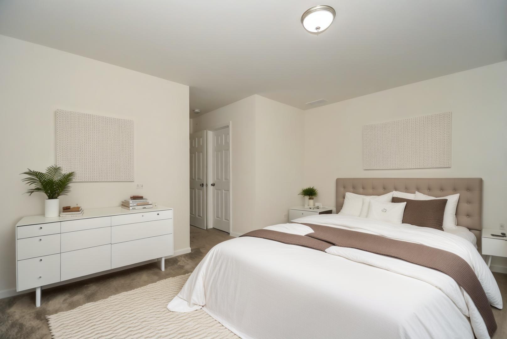 13926 South Addison Trail Homer Glen, IL 60491 - Photo 12 of 18 a bedroom with a white bed and a couch