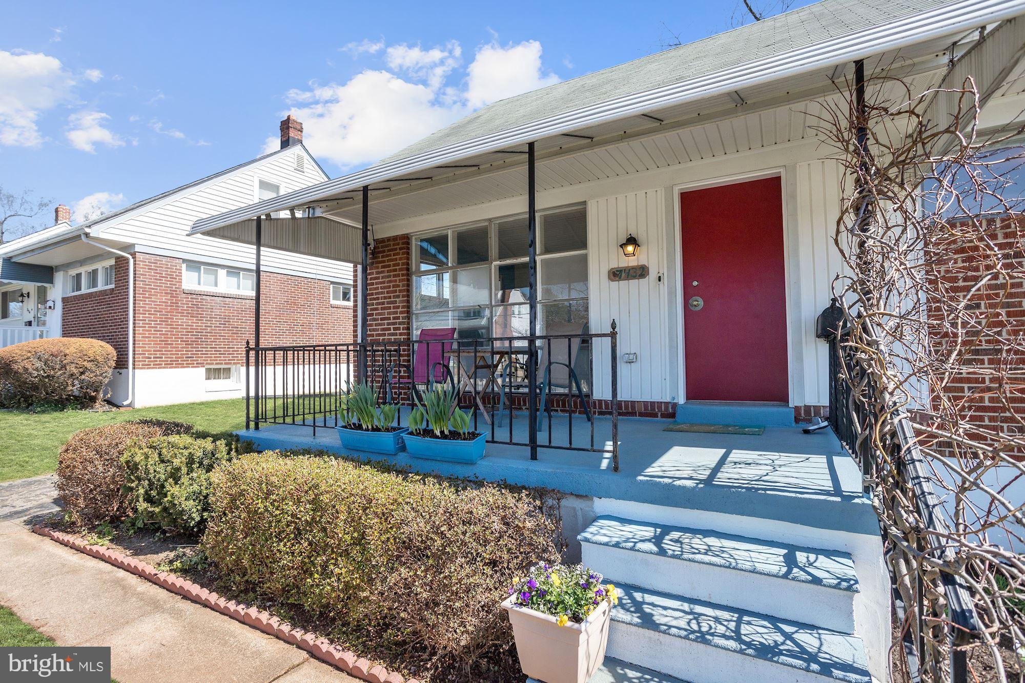 7432 Rockridge Road Baltimore, MD 21208 - Photo 16 of 22 Covered Front Porch
