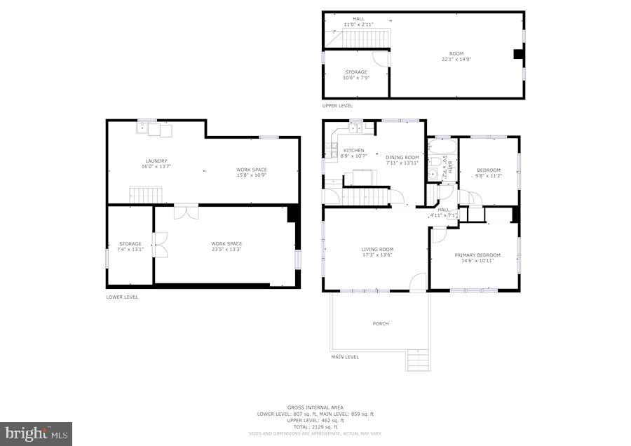 7432 Rockridge Road Baltimore, MD 21208 - Photo 19 of 22 Floor Plan