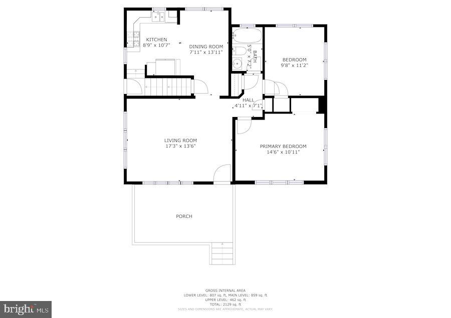 7432 Rockridge Road Baltimore, MD 21208 - Photo 20 of 22 Floor Plan
