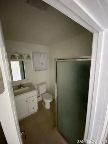 a view of a bathroom