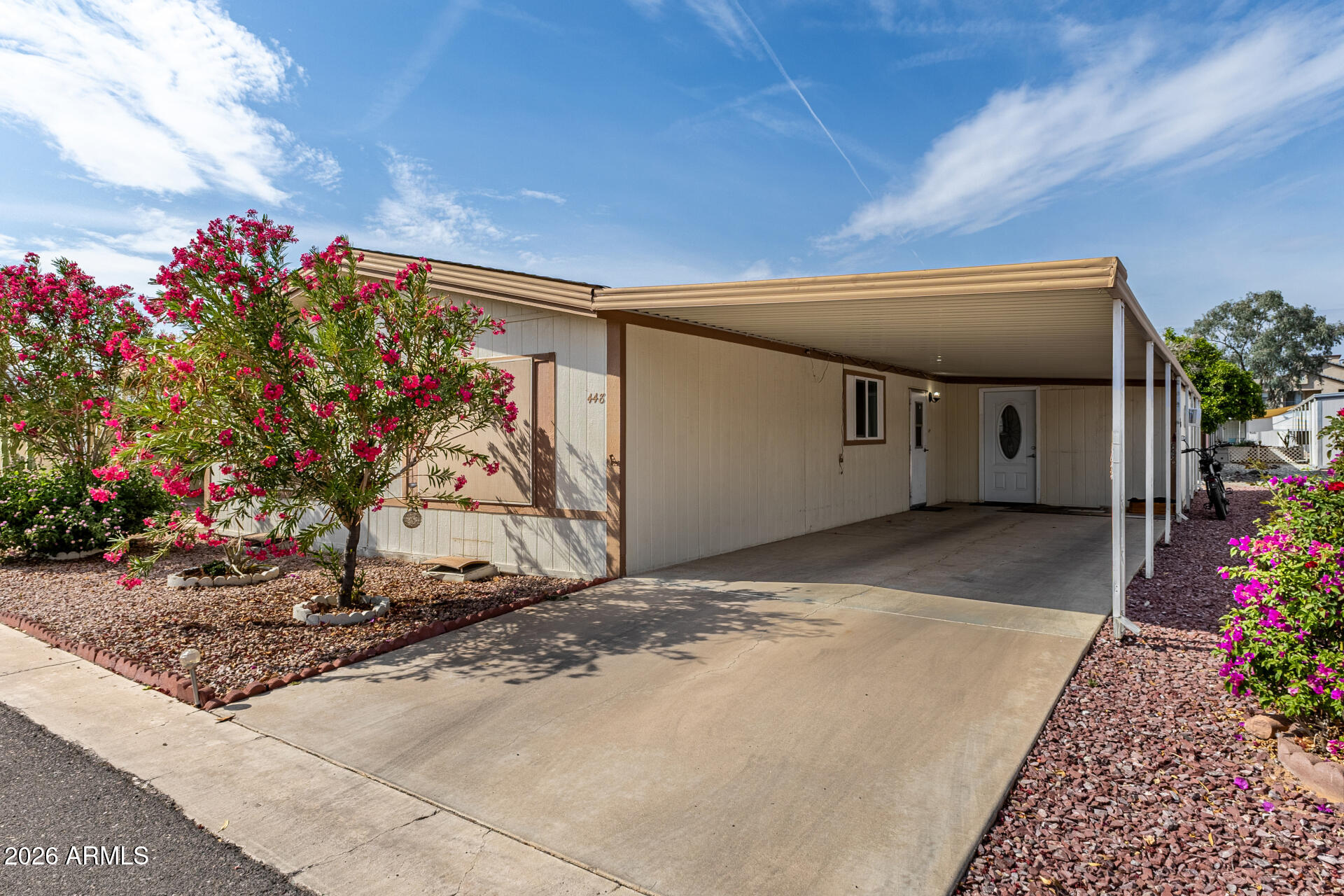 3330 East Main Street, Unit 448 Mesa, AZ 85213 - Photo 4 of 30 a front view of a house
