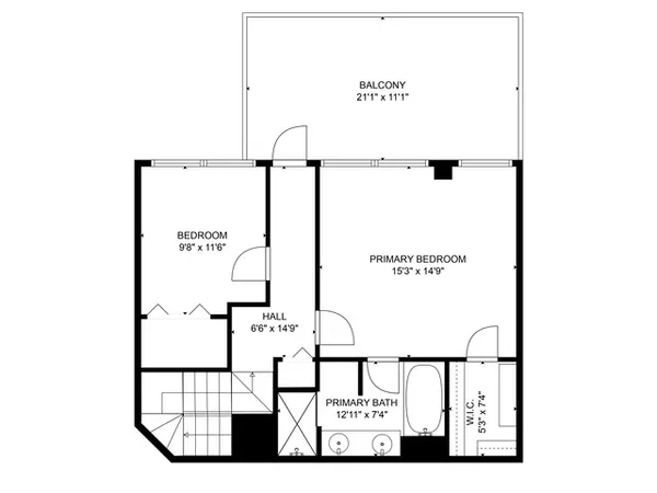 a picture of a bench in the back