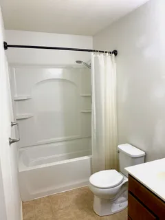 a view of an ocean & mountain view