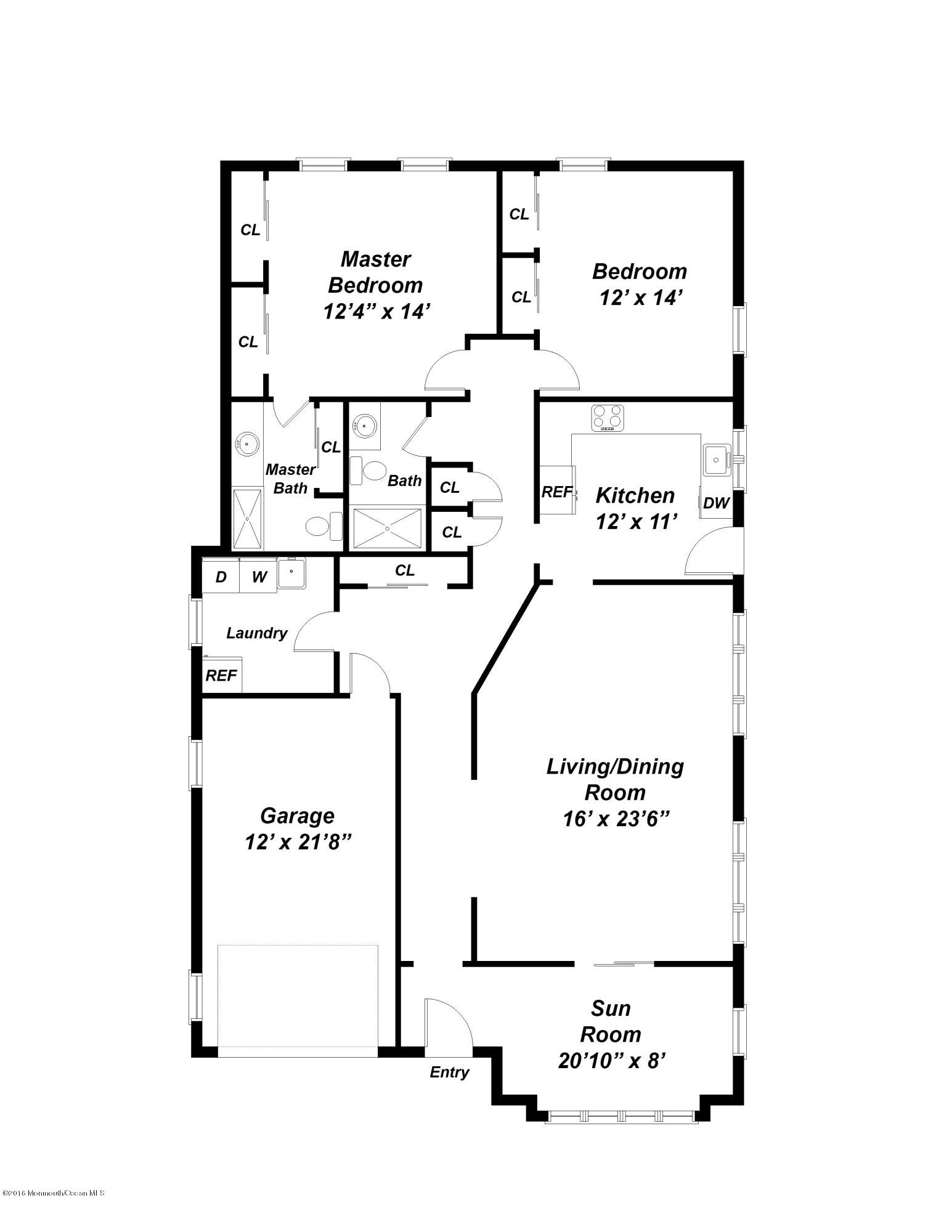 1 Mill Road Whiting, NJ 08759 - Photo 22 of 22 floor plan - 1 Mill Rd