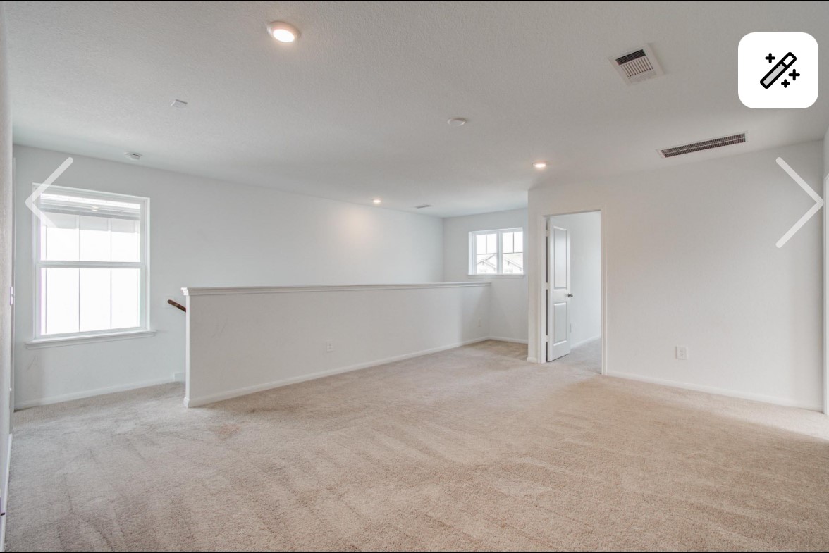 5522 Broad Spruce Street Spring, TX 77373 - Photo 11 of 21 an empty room with windows and entrance