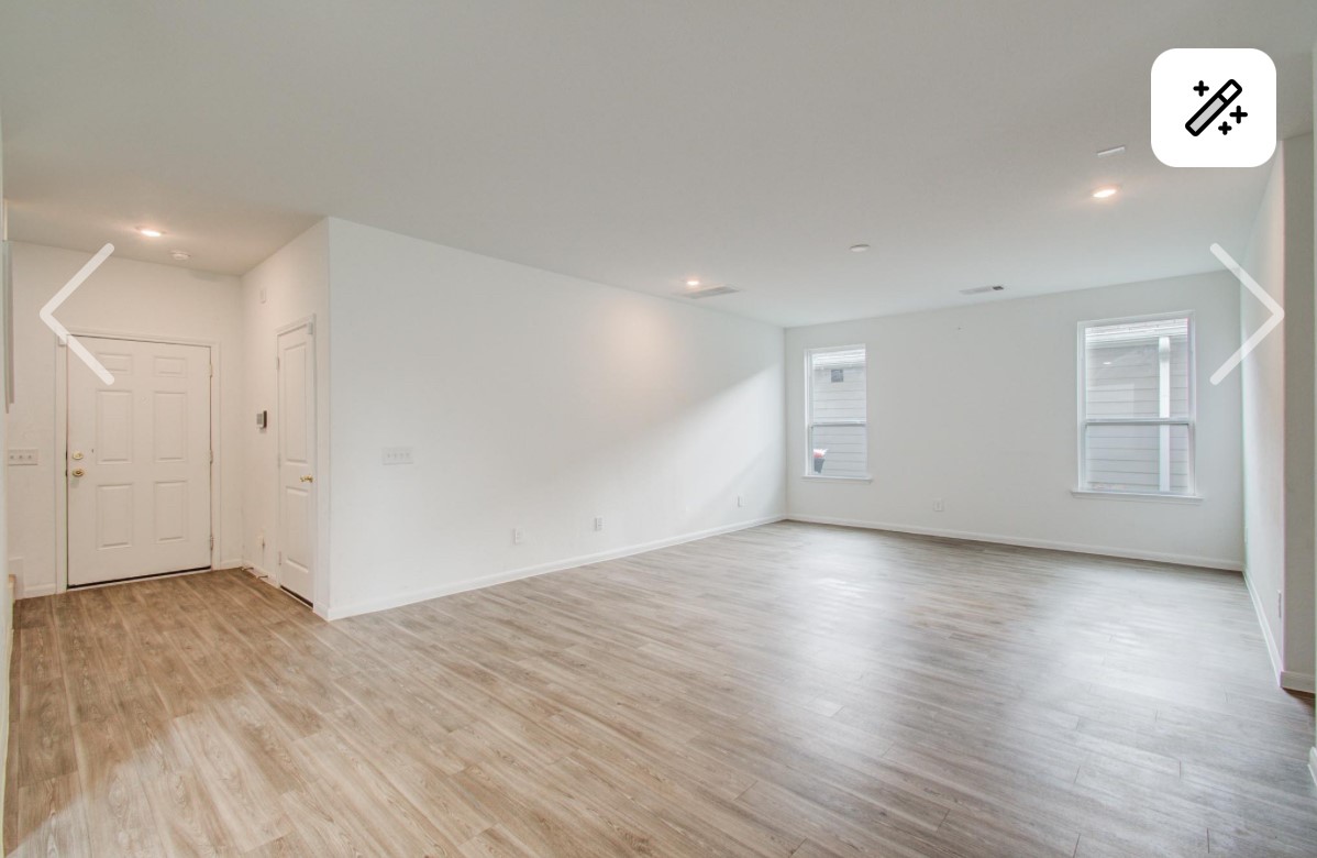 5522 Broad Spruce Street Spring, TX 77373 - Photo 3 of 21 a view of an empty room with wooden floor