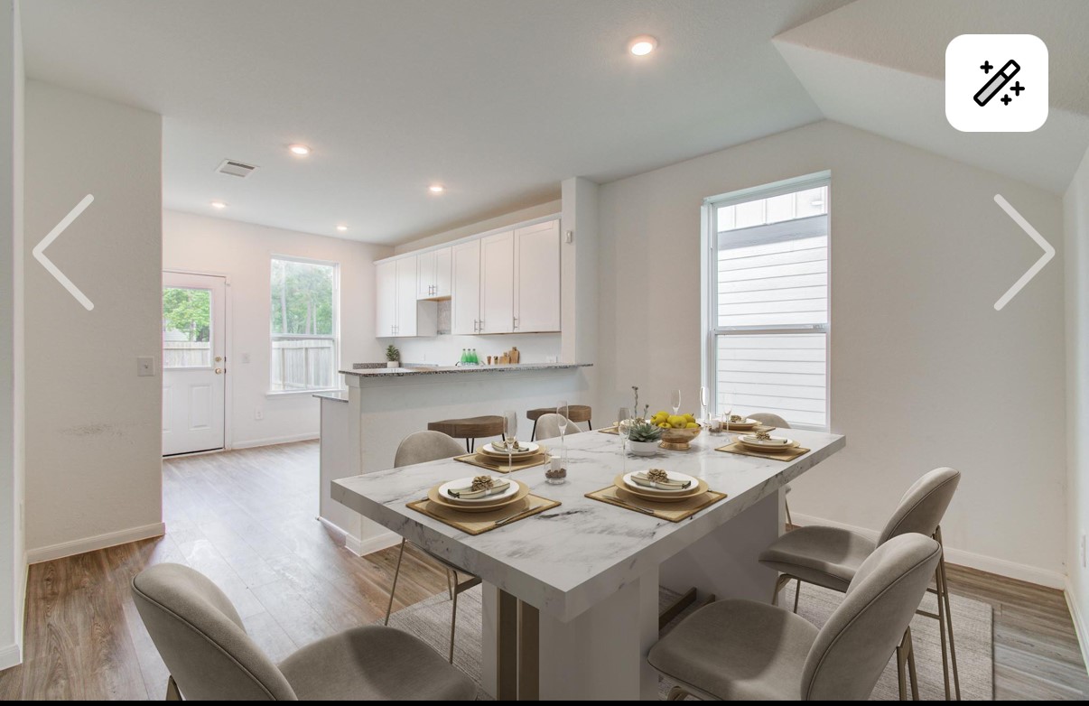 5522 Broad Spruce Street Spring, TX 77373 - Photo 6 of 21 a kitchen that has a table and chairs in it