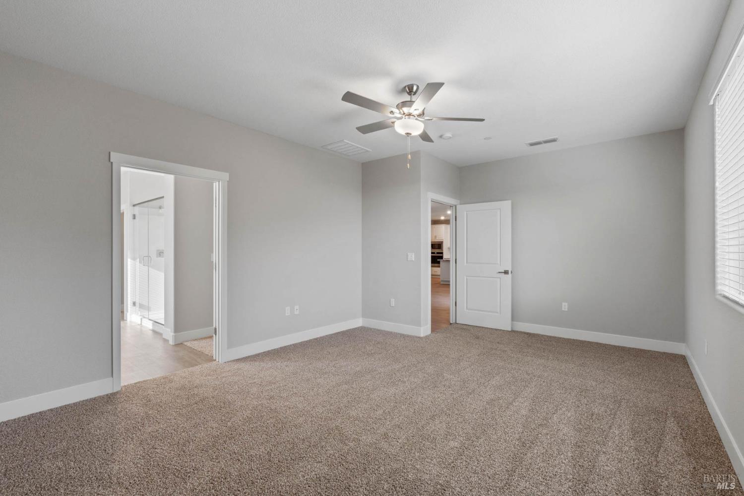 2139 Rustic Oak Lane Rio Vista, CA 94571 - Photo 15 of 24 a view of an empty room with a ceiling fan